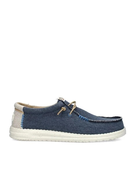 MOCASSINI WALLY COASTLINE JUTE UOMO BLU NAVY