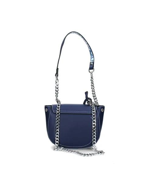 BORSA A TRACOLLA DENISE PLUS CON CATENA DONNA BLU