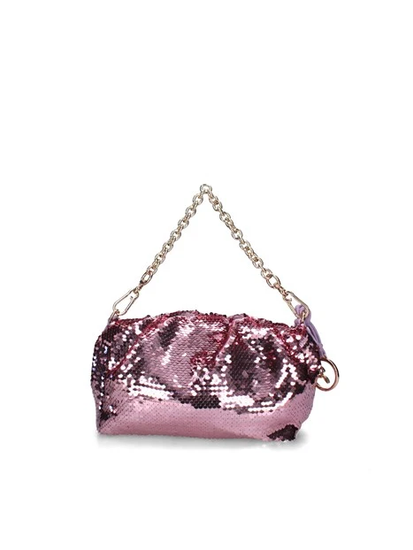 BORSA A MANO PARTY CON PAILLETTES DONNA ROSA