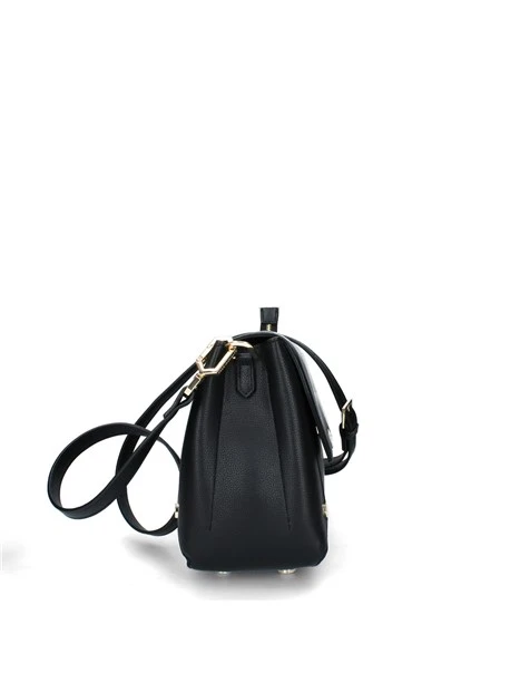 BORSA A TRACOLLA ROOMY MEDIA MONOCOLORE DONNA NERO