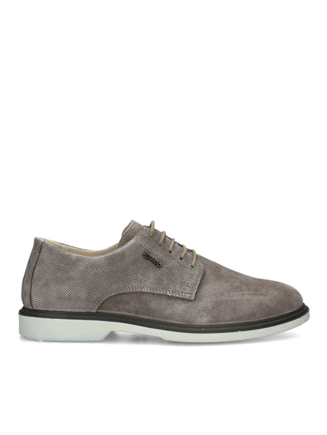 STRINGATE DERBY SCAMOSCIATE UOMO GRIGIO