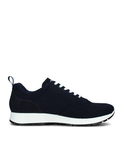 SNEAKERS BASSE IN TESSUTO UOMO BLU