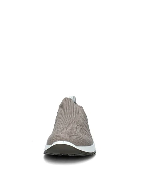 SNEAKERS SLIP ON A MAGLIA UOMO BEIGE