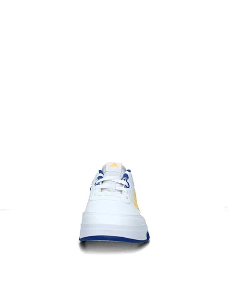 SNEAKERS BASSE TENSAUR SPORT 2.0 CON STRISCE GIALLE BAMBINO BIANCO BLU