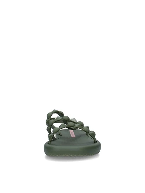 SANDALI MARE MEU SOL FLATFORM DONNA VERDE ROSA