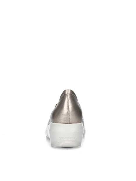 MOCASSINI PLUME 24 LAMINATI DONNA BEIGE