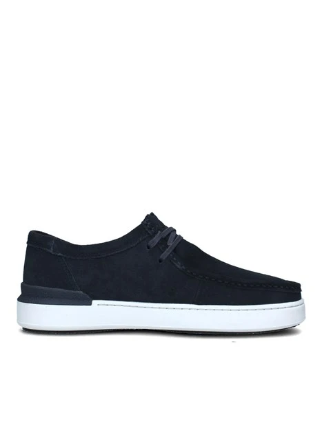 SNEAKERS BASSE COURTLITE SEAM CON DUE FORI UOMO BLU NAVY