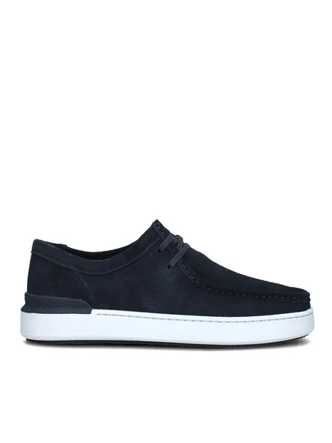 SNEAKERS BASSE COURTLITE SEAM CON DUE FORI UOMO BLU NAVY