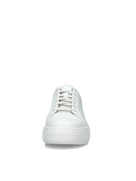 SNEAKERS PLATFORM HOLLYHOCK WALK CON BANDA BEIGE DONNA BIANCO