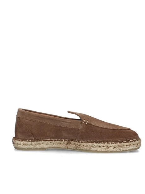 ESPADRILLAS CON IMPUNTURE UOMO BEIGE