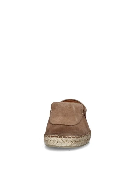 ESPADRILLAS CON IMPUNTURE UOMO BEIGE