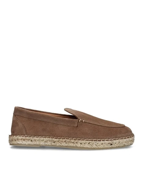 ESPADRILLAS CON IMPUNTURE UOMO BEIGE