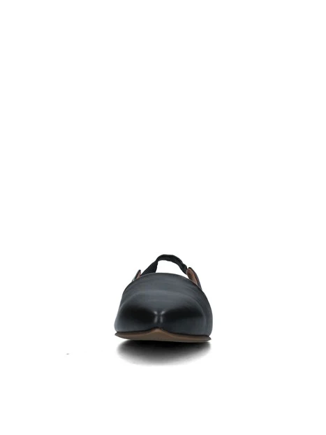 SLINGBACK A PUNTA DONNA NERO