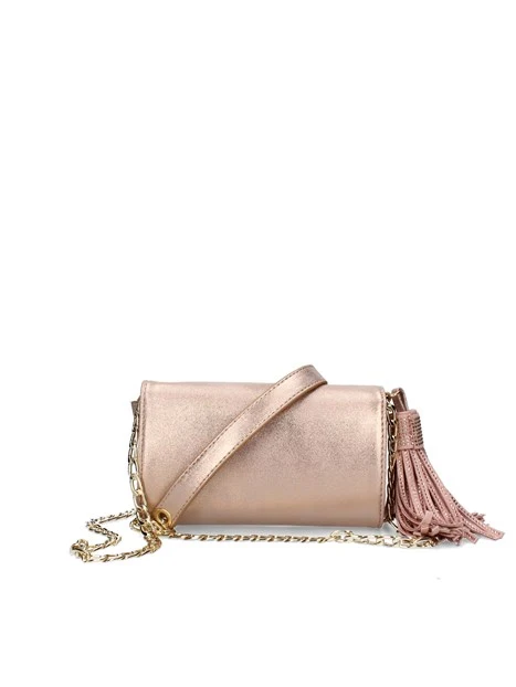 POCHETTE CON NAPPA DONNA ROSA