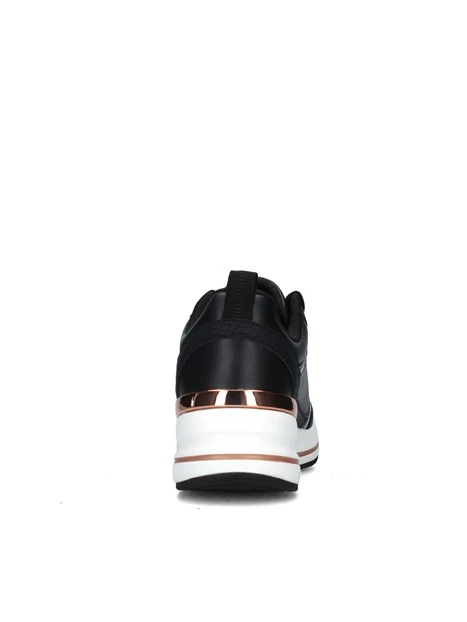 SNEAKERS PLATFORM BILLION 2 INSERTI ROSA DONNA NERO