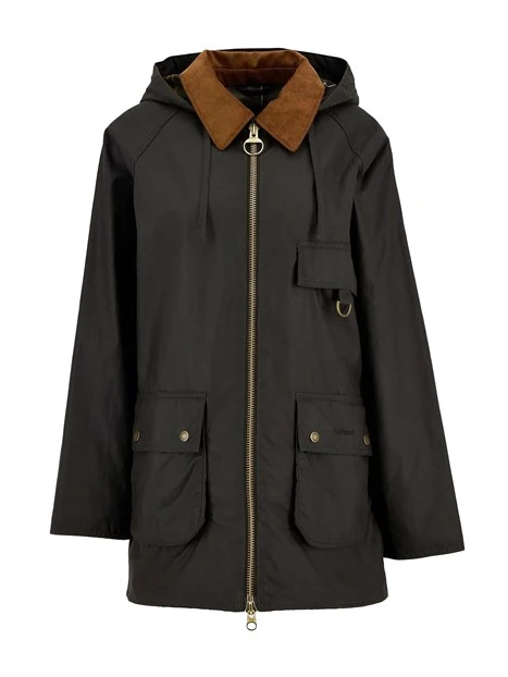 GIACCA CERATA HIGHCLERE  DONNA VERDE