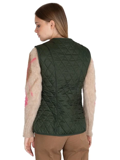 GILET/FODERA IN PILE BETTY DONNA VERDE