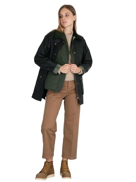 GILET/FODERA IN PILE BETTY DONNA VERDE