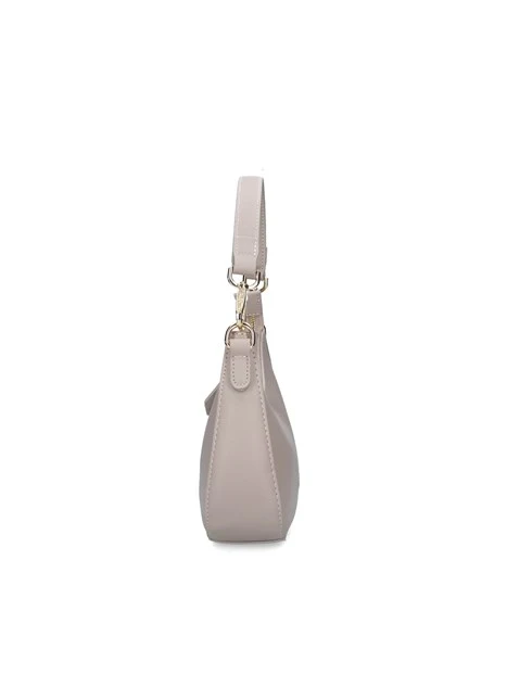 BORSA A SPALLA ZERO RE CON TRACOLLA AMOVIBILE DONNA BEIGE