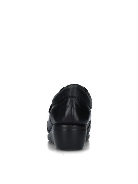 SNEAKERS SLIP ON CON STRAPPO DONNA NERO