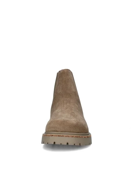 STIVALETTI TACCO BASSO 1025737 DONNA BEIGE