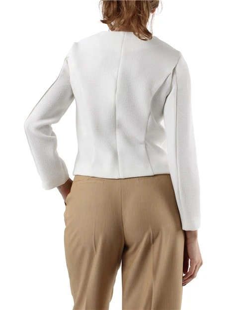 GIACCA CORTA DONNA BIANCO
