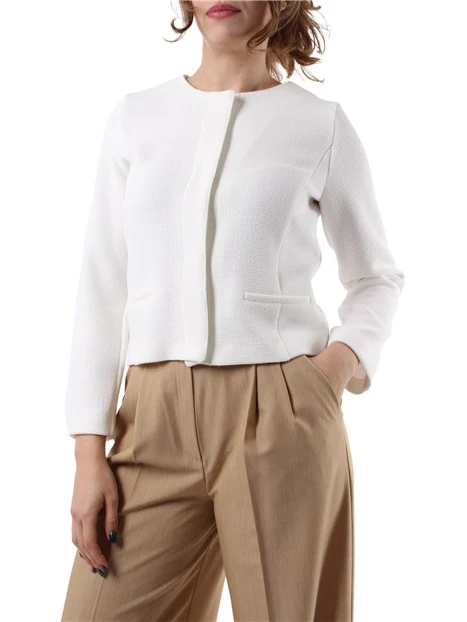 GIACCA CORTA DONNA BIANCO