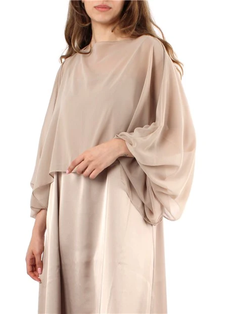 COPRISPALLE IN GEORGETTE DONNA ORO