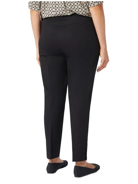 PANTALONI A SIGARETTA SLIM DONNA NERO