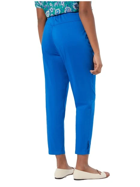 PANTALONI CROPPED IN RASO DONNA BLUETTE
