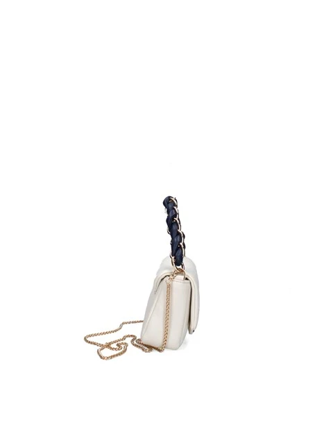 BORSA A SPALLA LONTRA DONNA BIANCO