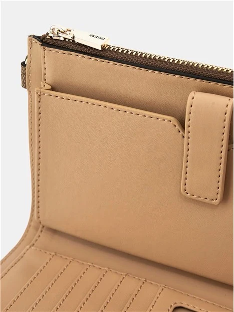 LOGO LAUREL SLG DBL ZIP ORGANIZER DONNA BIANCO