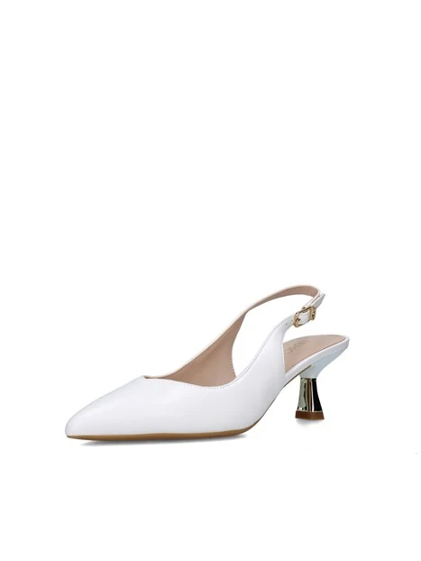 SLINGBACK SA5197P0062 SANDIE 09 DONNA BIANCO