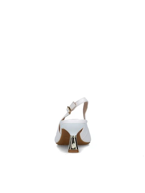SLINGBACK SA5197P0062 SANDIE 09 DONNA BIANCO