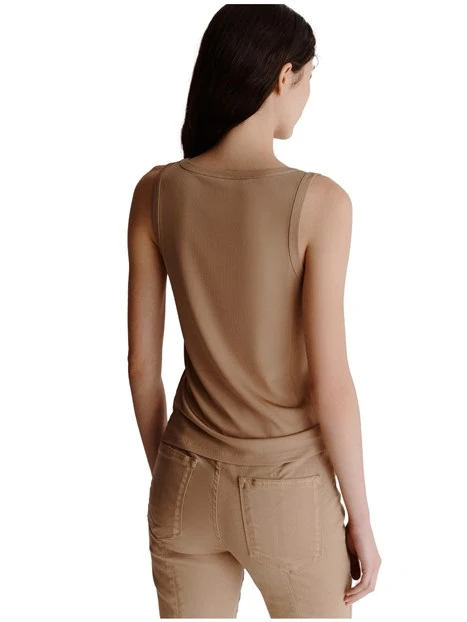 TOP IN JERSEY DONNA BEIGE