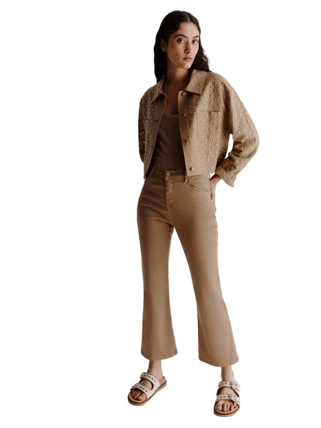 TOP IN JERSEY DONNA BEIGE