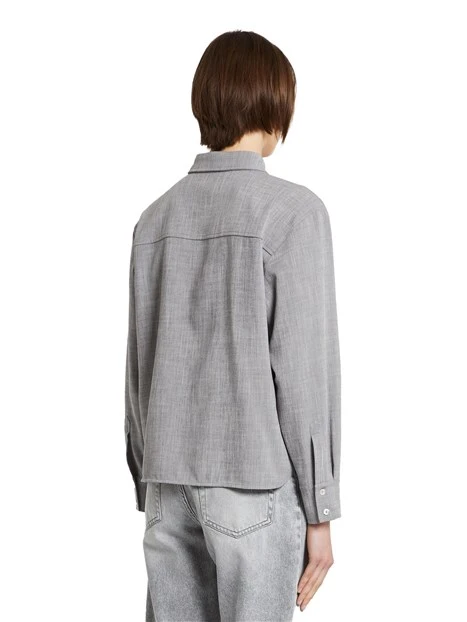 CAMICIA MORBIDA DONNA GRIGIO