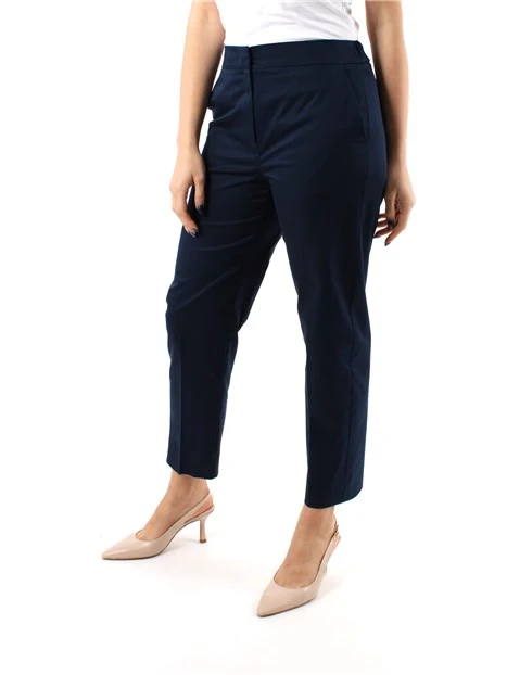 PANTALONI CHINO SEMIADERENTI DONNA BLU