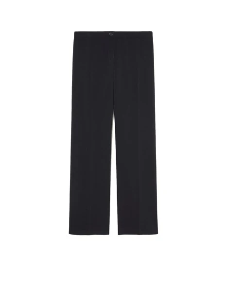 PANTALONI A SIGARETTA IN CADY FLUIDO DONNA LILLA