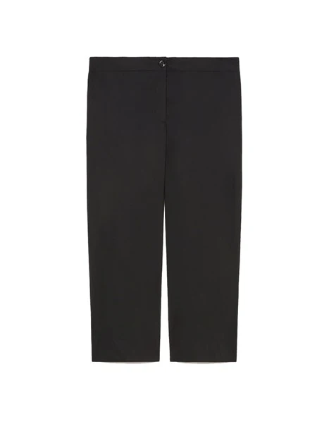 PANTALONI CROPPED SLIM DONNA NERO