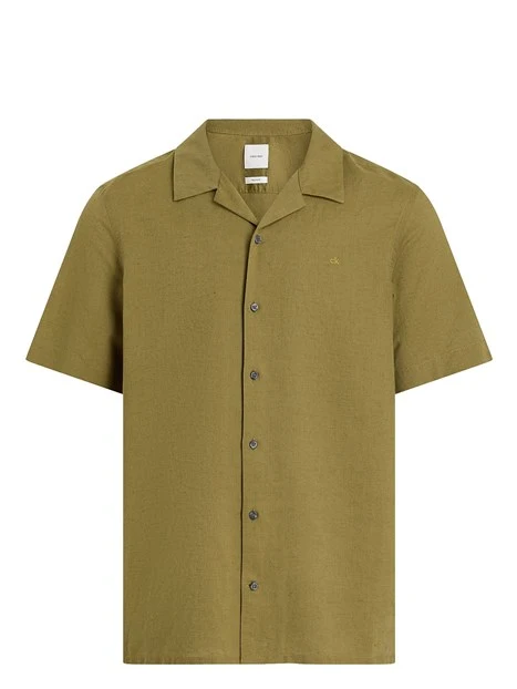 CAMICIA MANICA CORTA UOMO VERDE