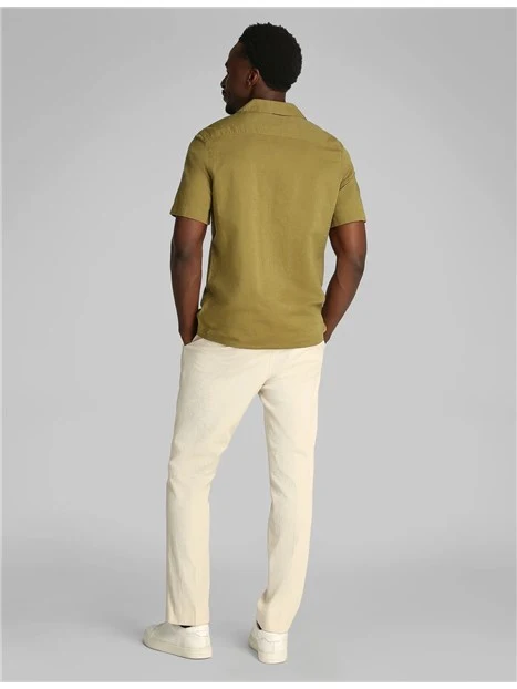 CAMICIA MANICA CORTA UOMO VERDE