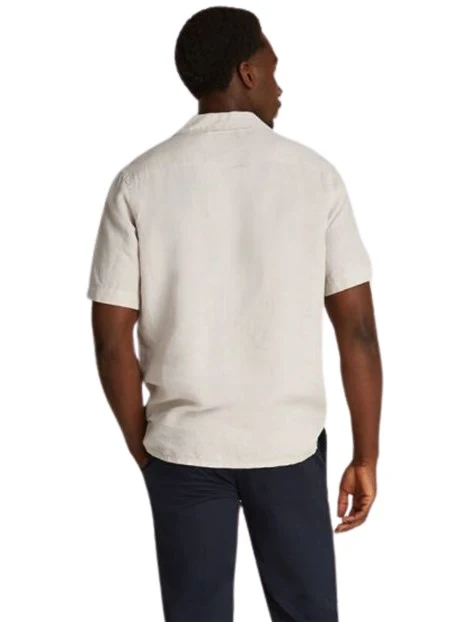 CAMICIA MANICA CORTA UOMO BEIGE