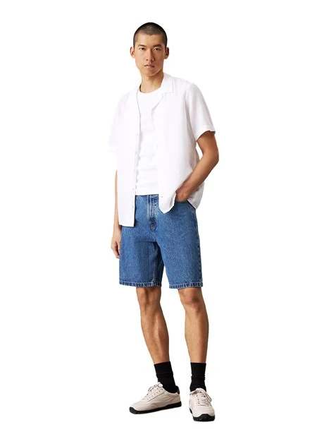 CAMICIA MANICA CORTA UOMO BIANCO