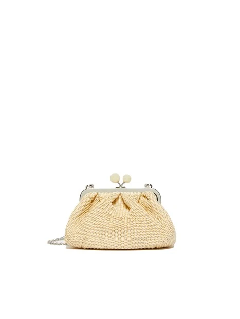 BORSA A MANO FORTUNA PASTICCINO DONNA BIANCO