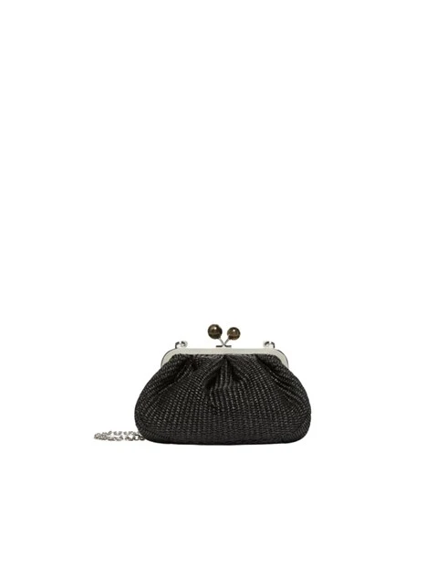 BORSA A MANO NABARRO PASTICCINO DONNA NERO