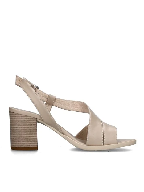 SANDALI TACCO ALTO E510440D DONNA BEIGE