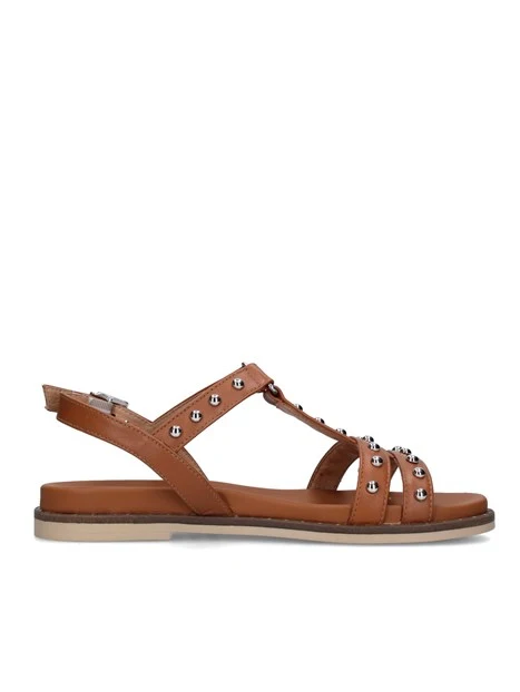 SANDALI TACCO BASSO E513480D DONNA CUOIO