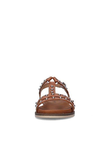 SANDALI TACCO BASSO E513480D DONNA CUOIO