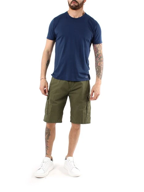 T-SHIRT MANICA CORTA IN JERSEY UOMO BLU NAVY